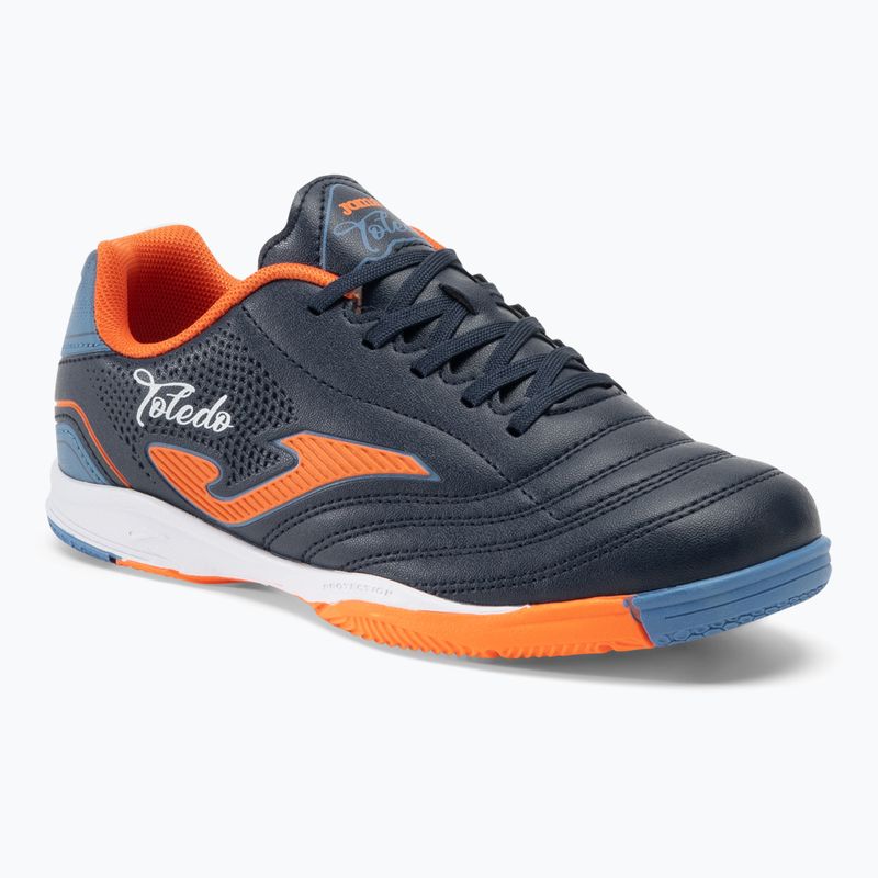 Gyermek focicipő Joma Toledo Jr IN navy/narancs színben