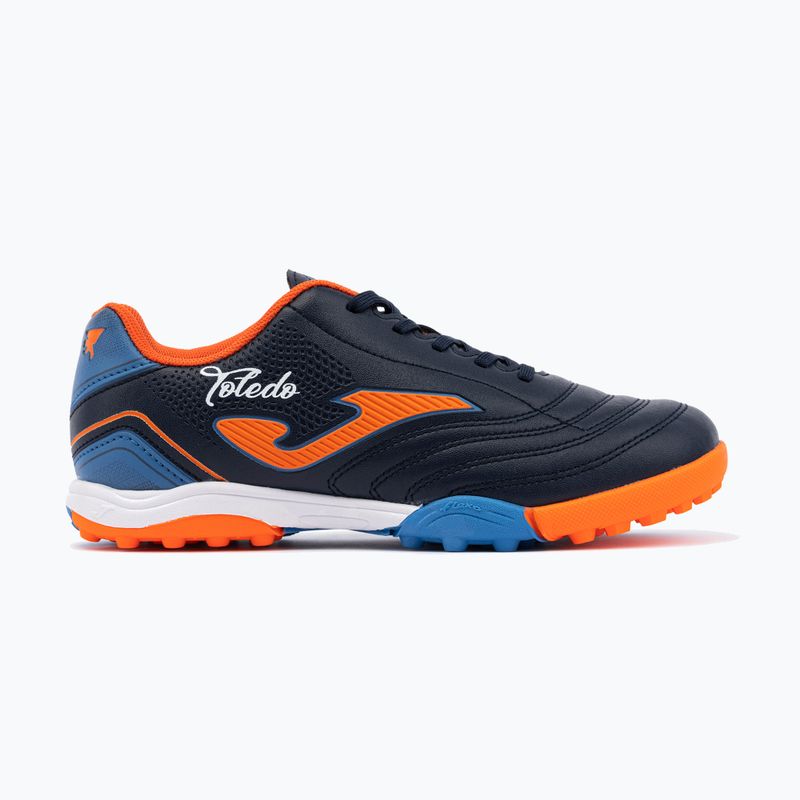 Gyermek focicipő Joma Toledo Jr TF navy/narancs színű 11