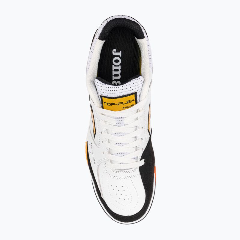 Férfi futballcipő Joma Top Flex IN fehér/fekete 6