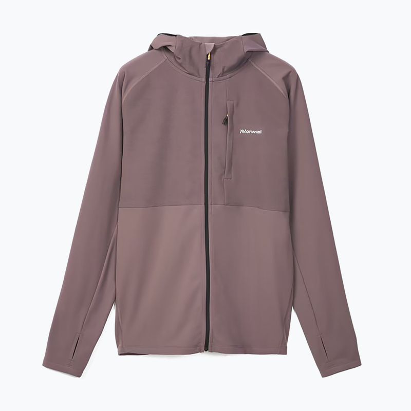 Férfi NNormal Active Warm albergini/lila futókabát 4