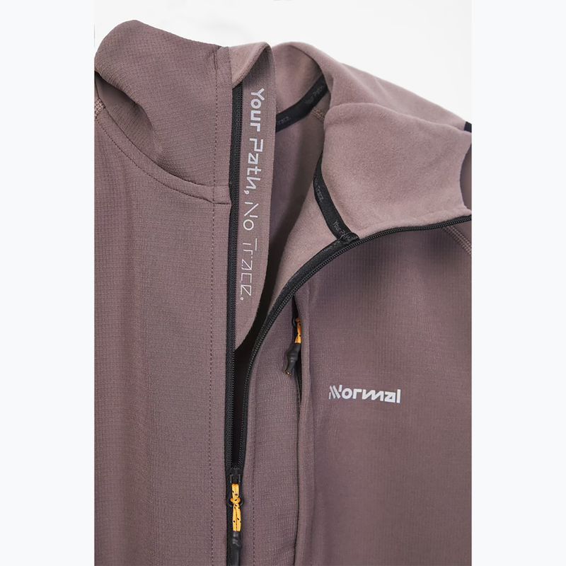 Férfi NNormal Active Warm albergini/lila futókabát 5