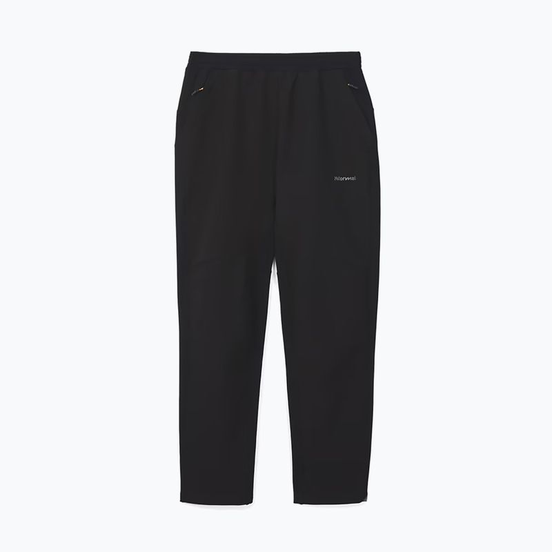 Férfi NNormal Active Warm meleg svart/fekete futónadrág 4