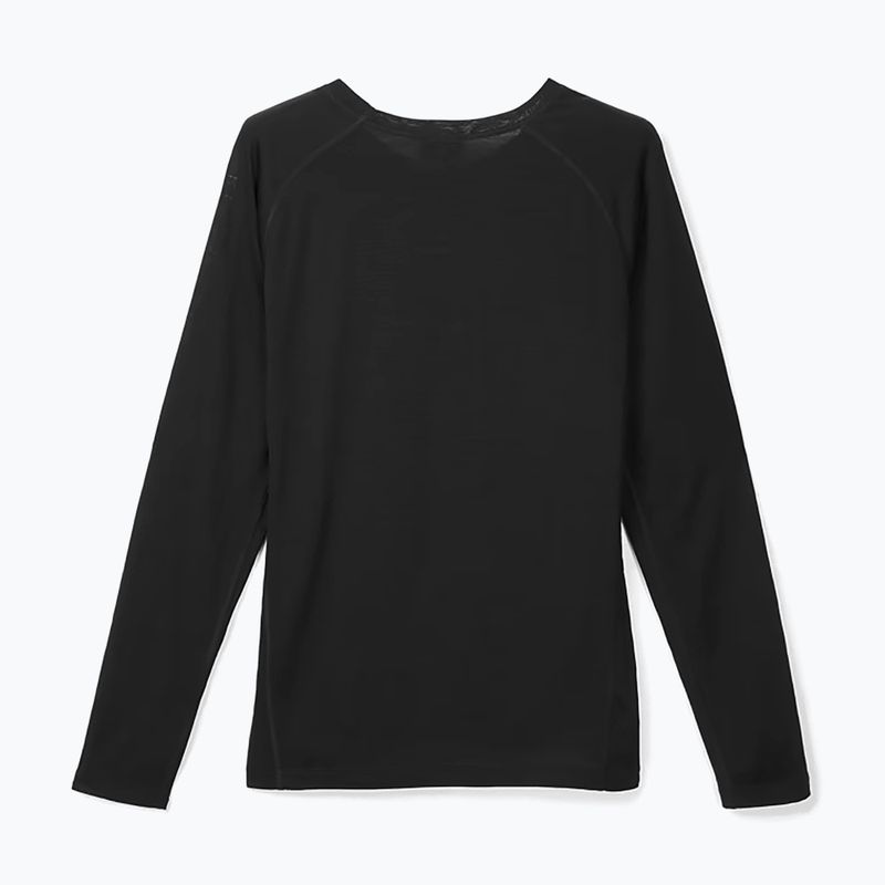 Női futó hosszú ujjú NNormal Merino fekete 5
