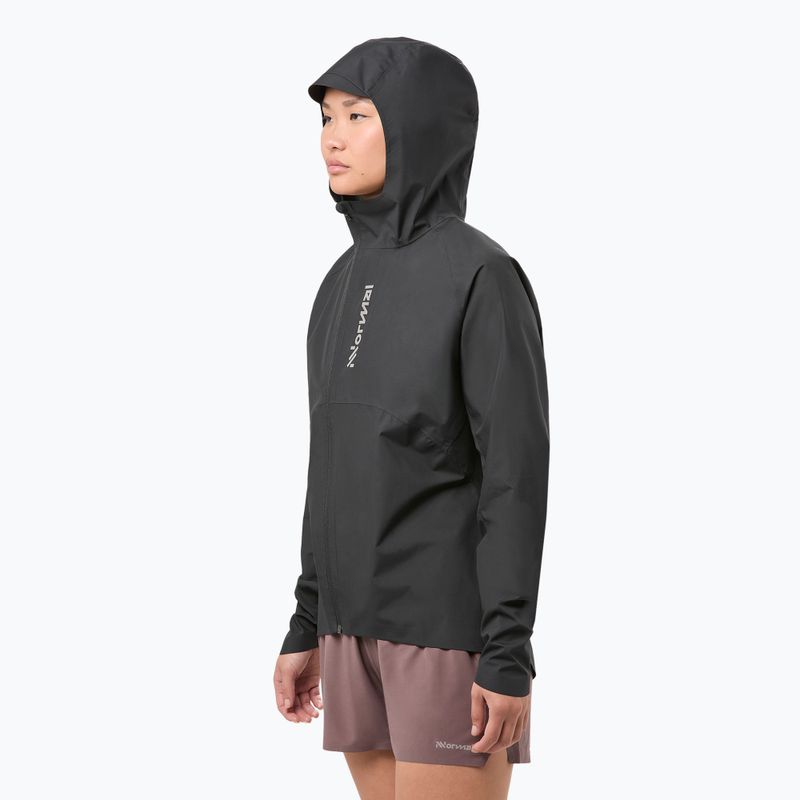 Női futódzseki NNormal Trail Rain black 4