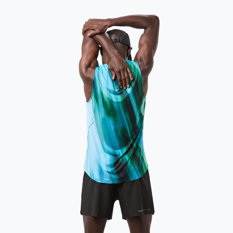 Férfi futótrikó NNormal Race Tank multicolor 3