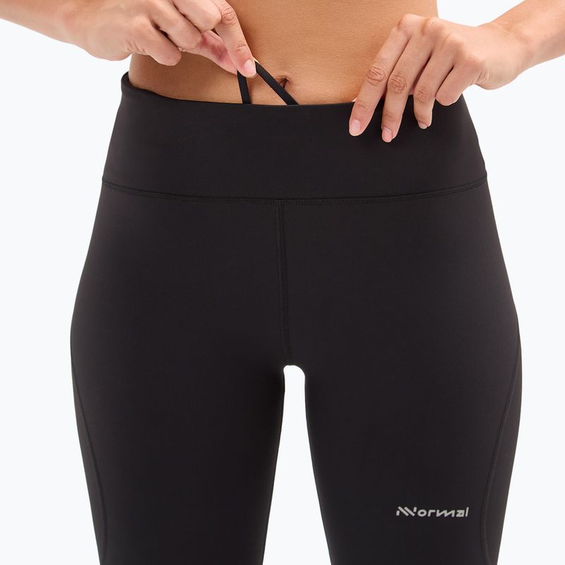 Női futó leggings NNormal Active fekete 6