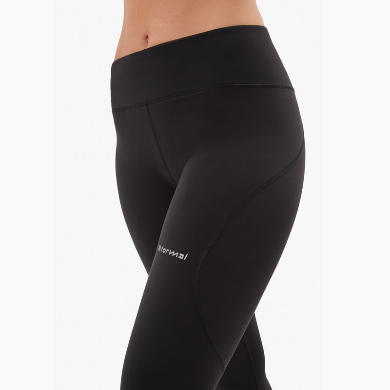 Női futó leggings NNormal Active fekete 7