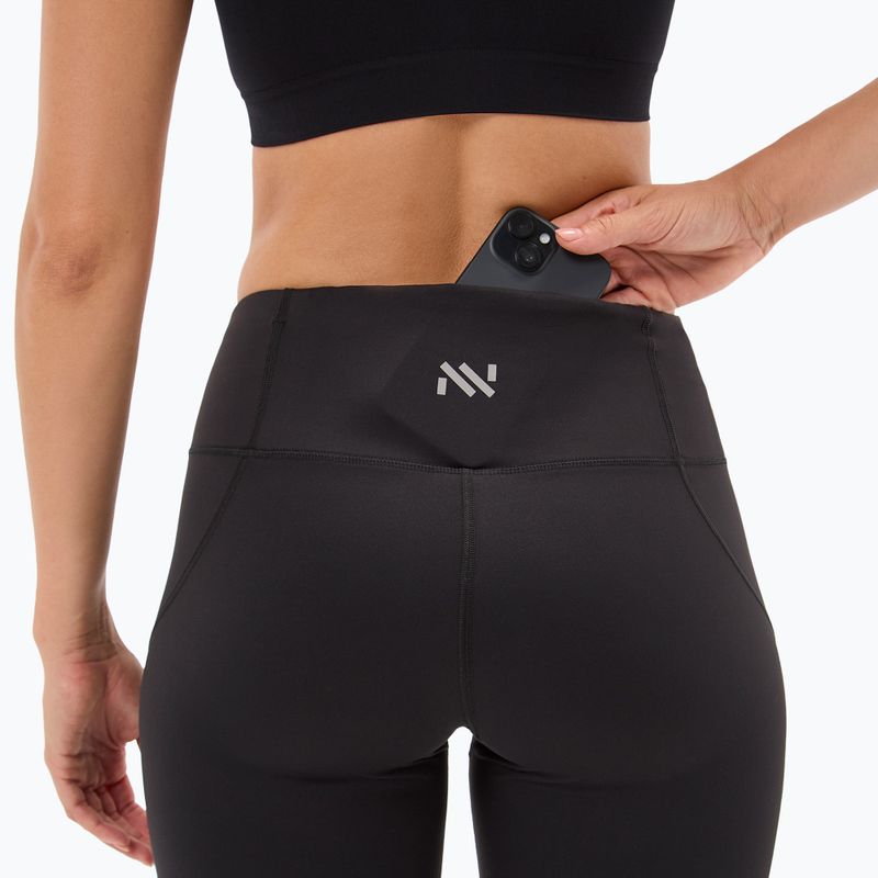 Női futó leggings NNormal Active fekete 10