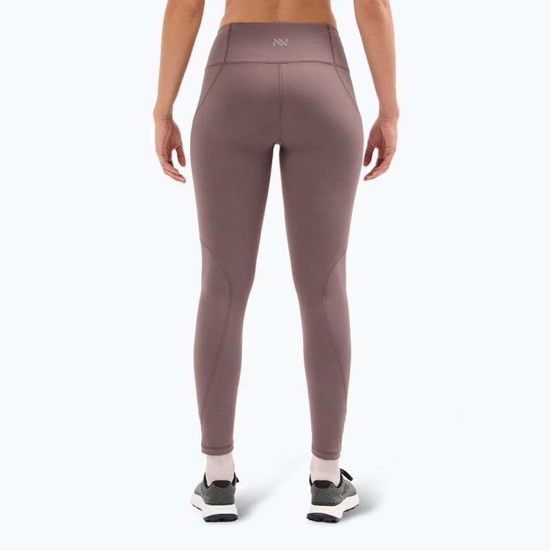 Női futó leggings NNormal Active lila 2