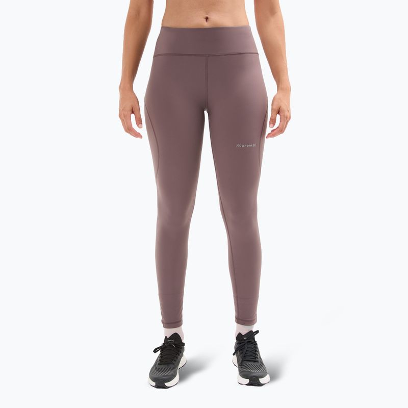 Női futó leggings NNormal Active lila 3