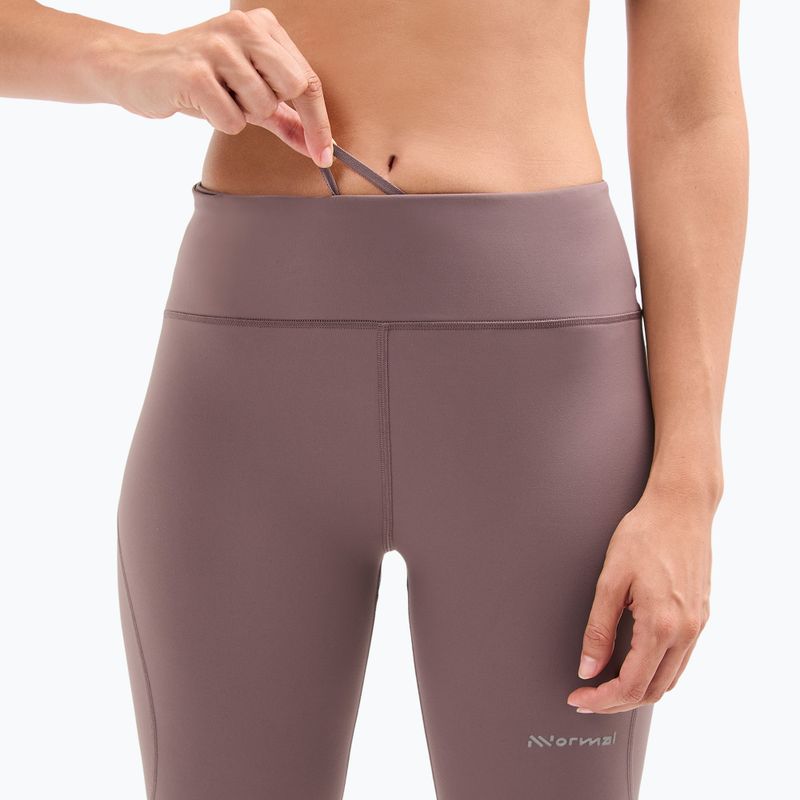 Női futó leggings NNormal Active lila 5