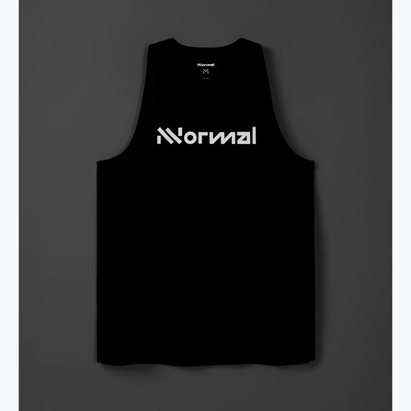 Női futópóló NNormal Race Tank fekete 6