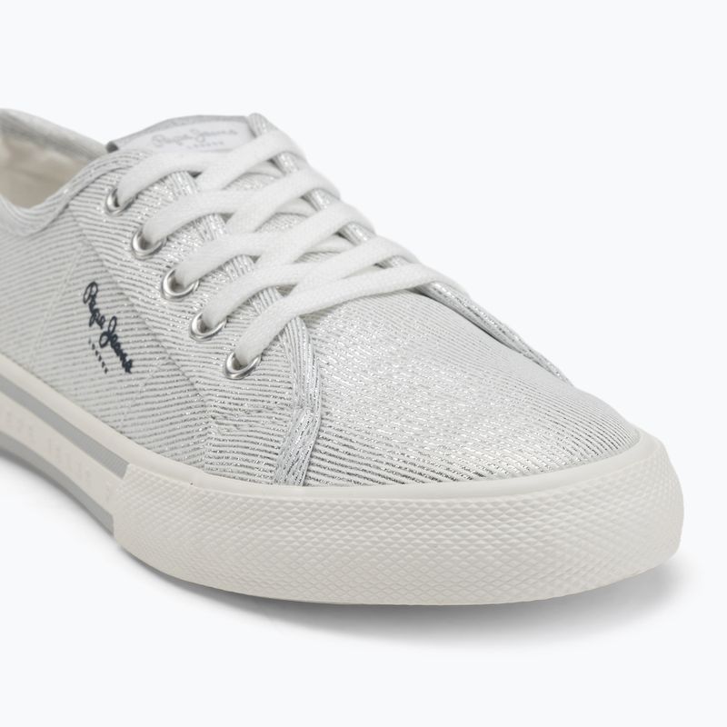 Pepe Jeans női Brady Party cipő silver 5