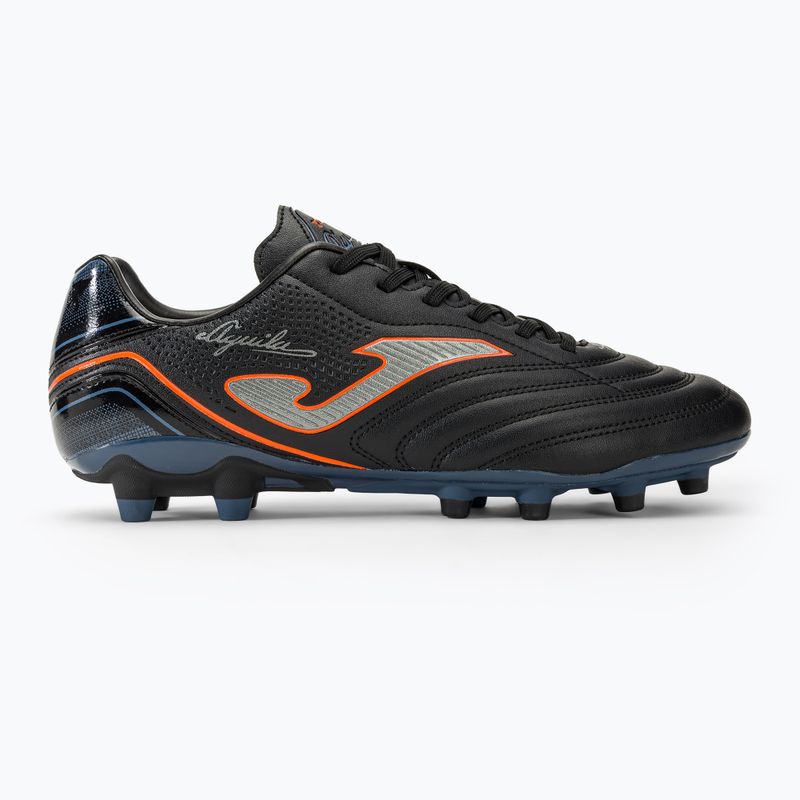 Joma Aguila FG férfi futballcipő fekete/kék 2