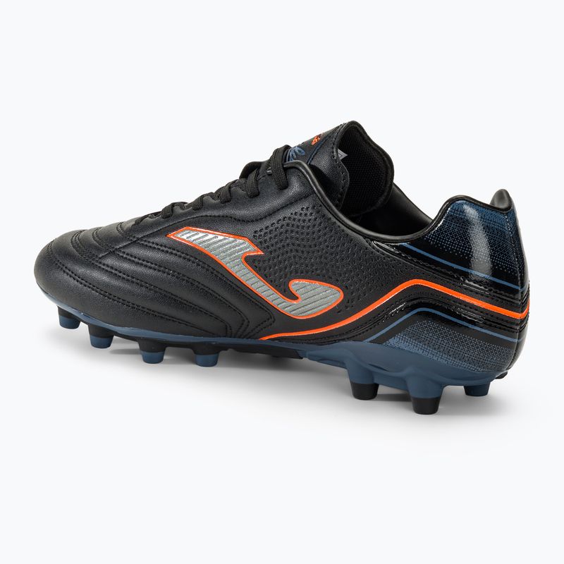 Joma Aguila FG férfi futballcipő fekete/kék 3
