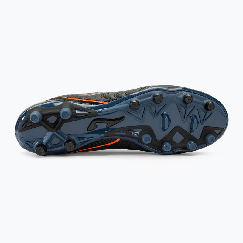 Joma Aguila FG férfi futballcipő fekete/kék 4