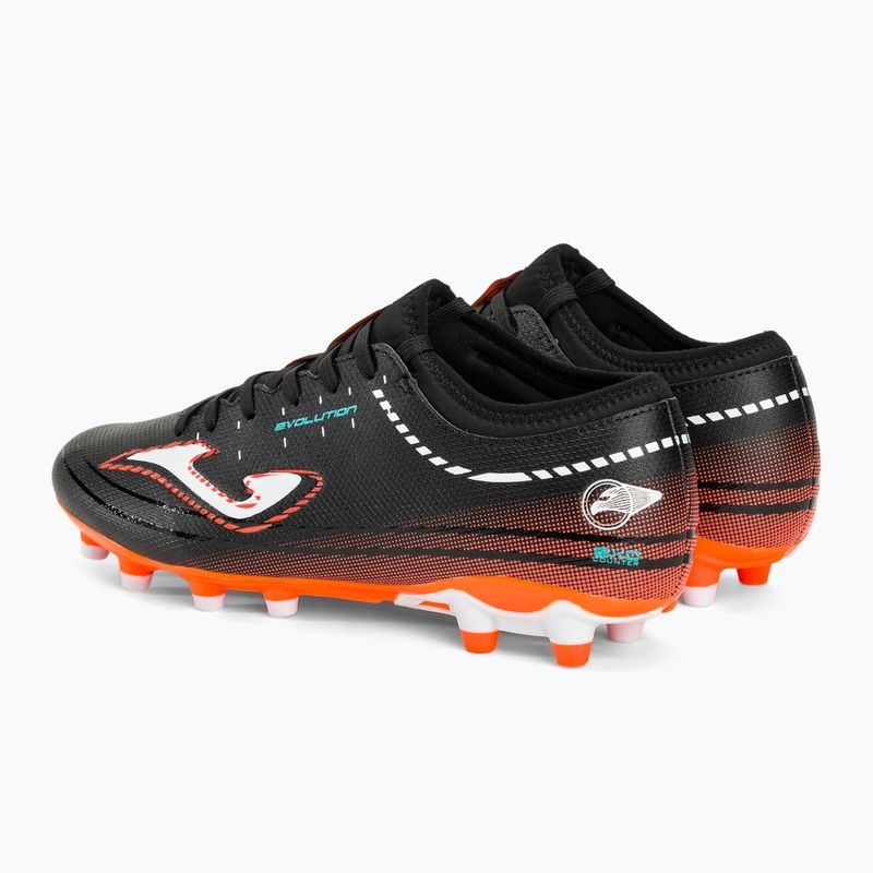 Férfi Joma Evolution FG futballcipő fekete/narancs 3