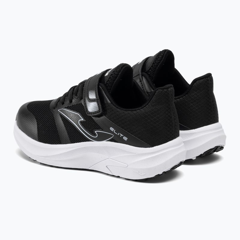 gyermek futócipő Joma Elite black/white 3