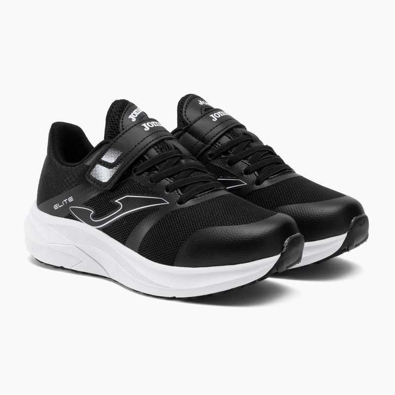 gyermek futócipő Joma Elite black/white 4