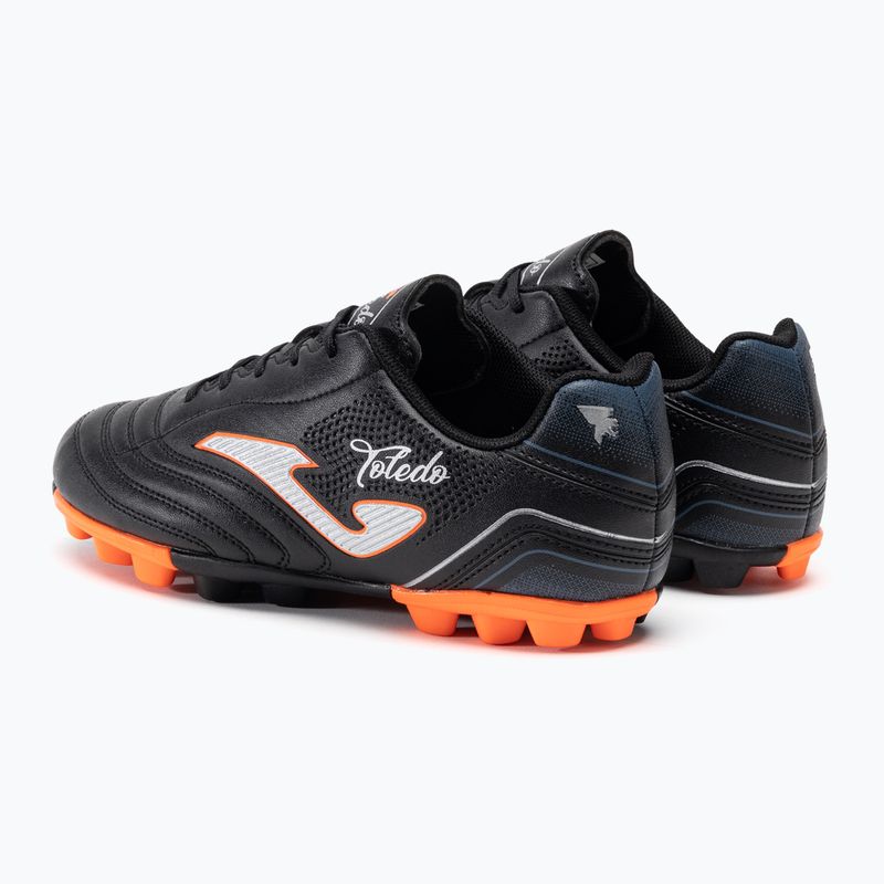 Gyermek focicipő Joma Toledo Jr HG black 3