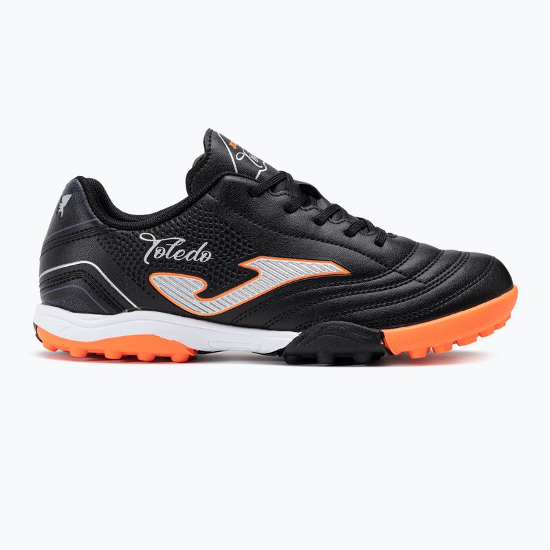 Gyermek focicipő Joma Toledo Jr TF black 2