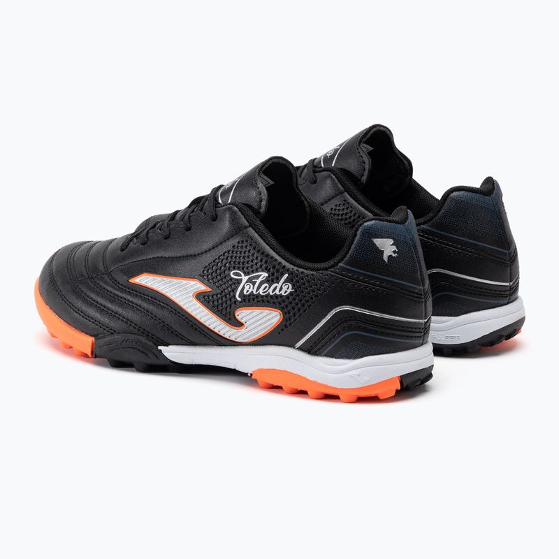 Gyermek focicipő Joma Toledo Jr TF black 3
