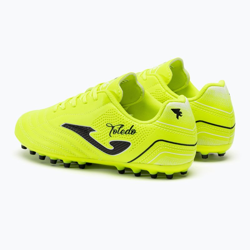 Gyermek focicipő Joma Toledo Jr AG lemon fluor 3