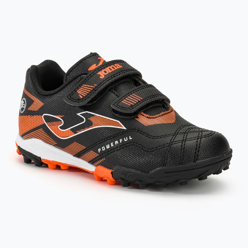 Gyermek focicipő Joma Powerfull Jr TF black