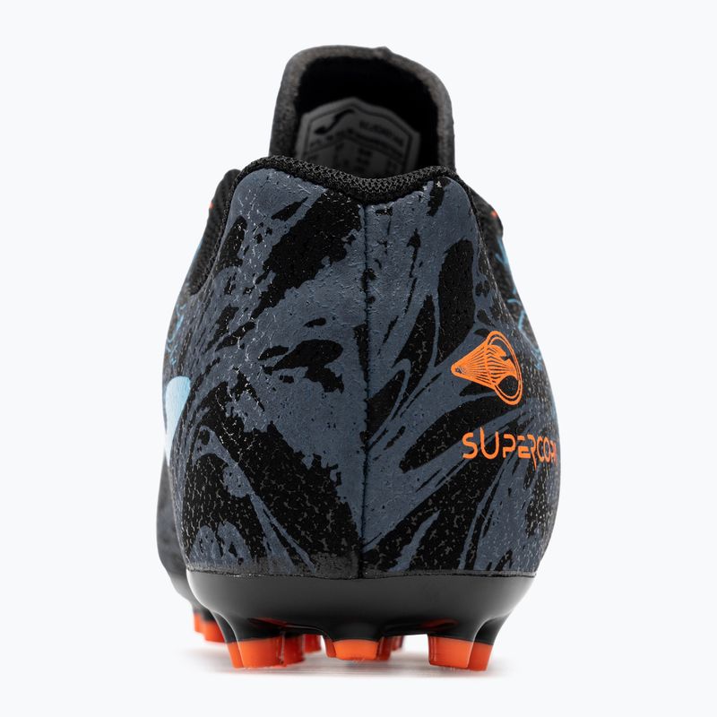 Gyermek focicipő Joma Super Copa Jr AG black/turquoise 7