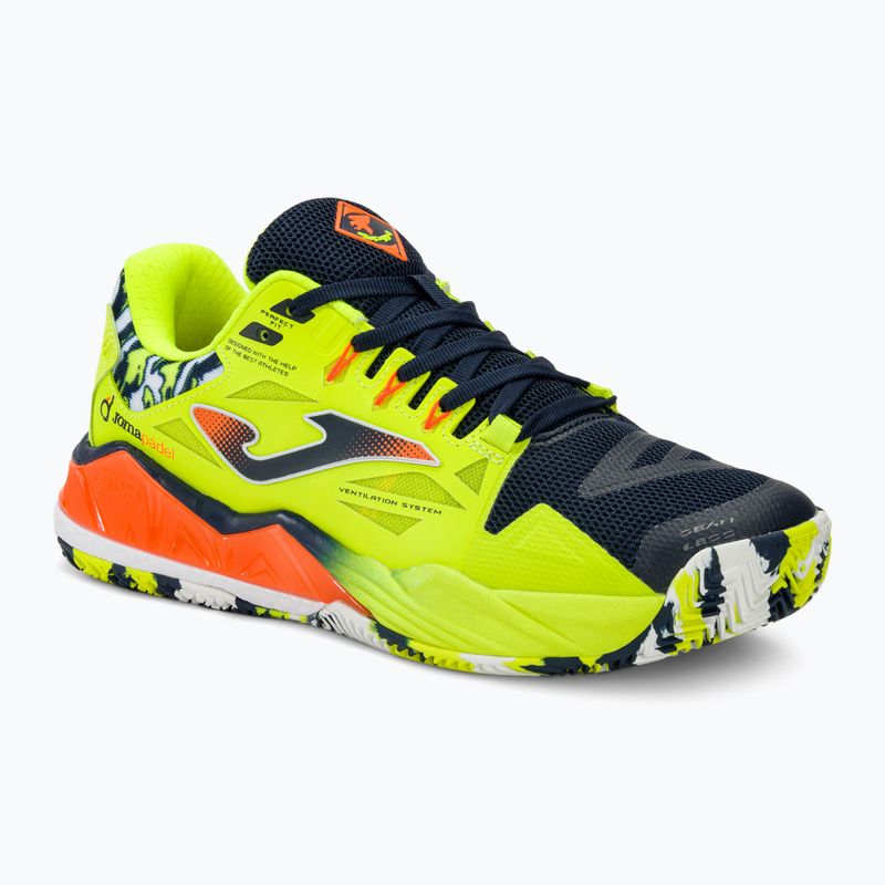 Padel cipő Férfi Joma Spin OM navy/lemon fluor