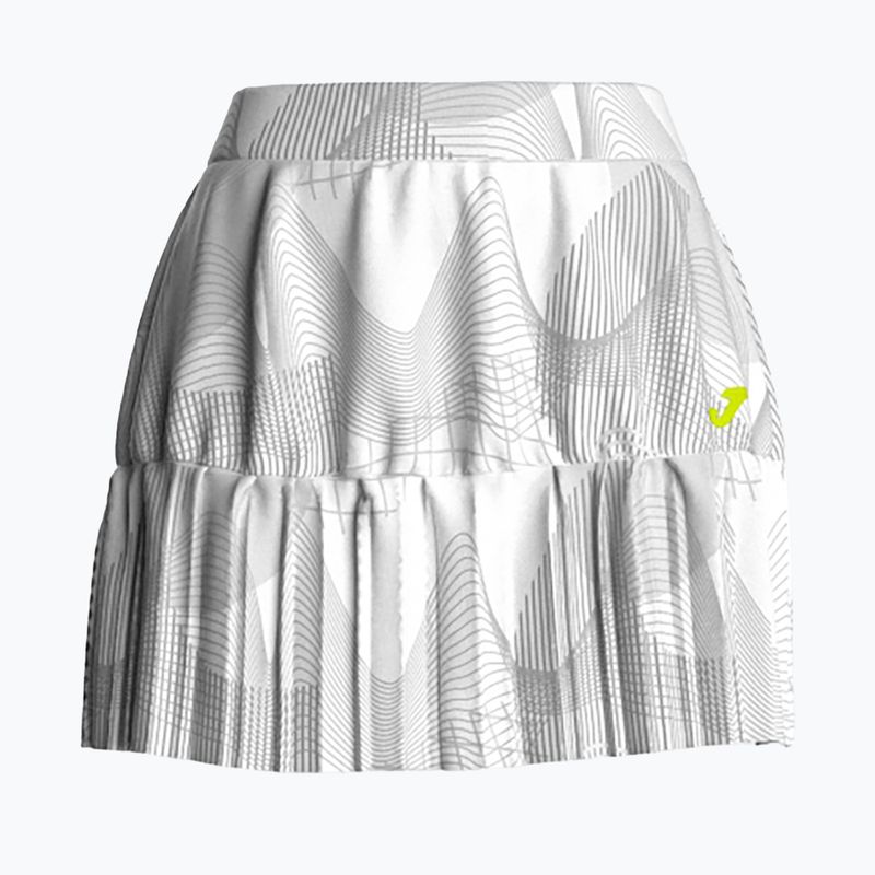 Tenisz szoknya Joma Challenge white 3