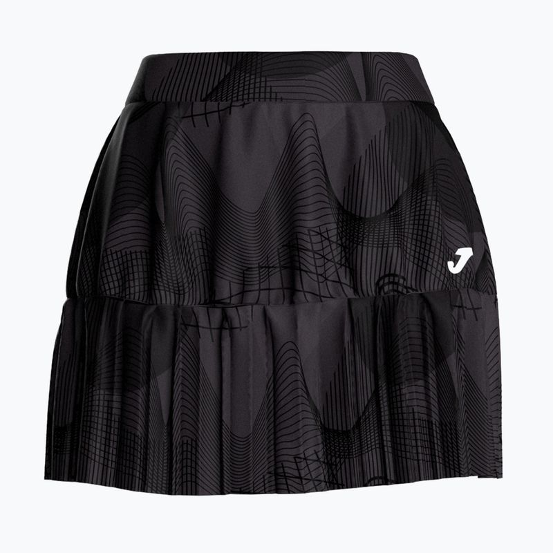 Tenisz szoknya Joma Challenge black/grey
