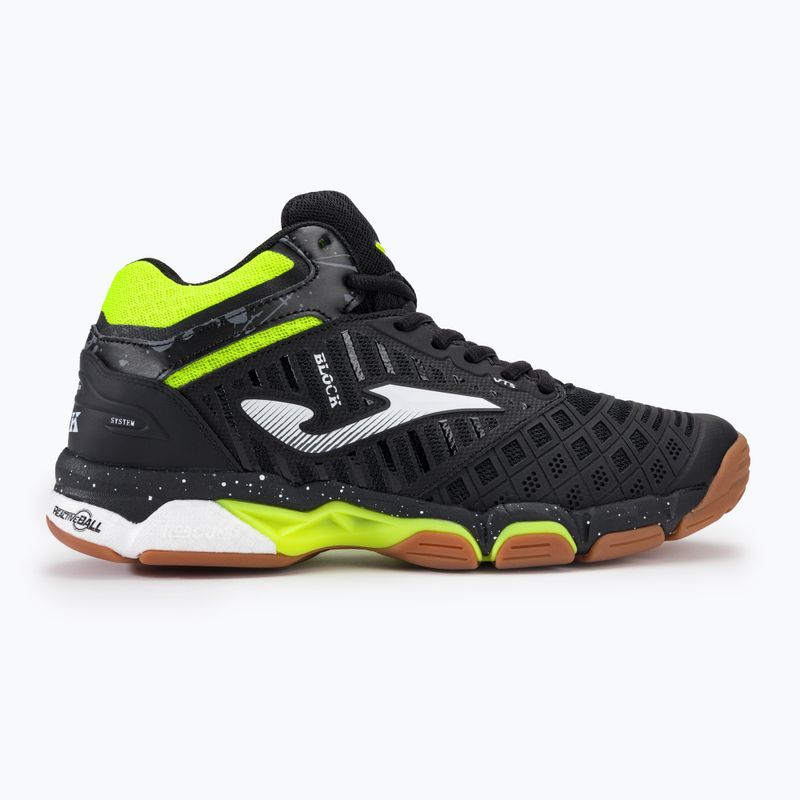 Férfi röplabda cipő Joma V.Blok fekete/citromsárga fluor 2
