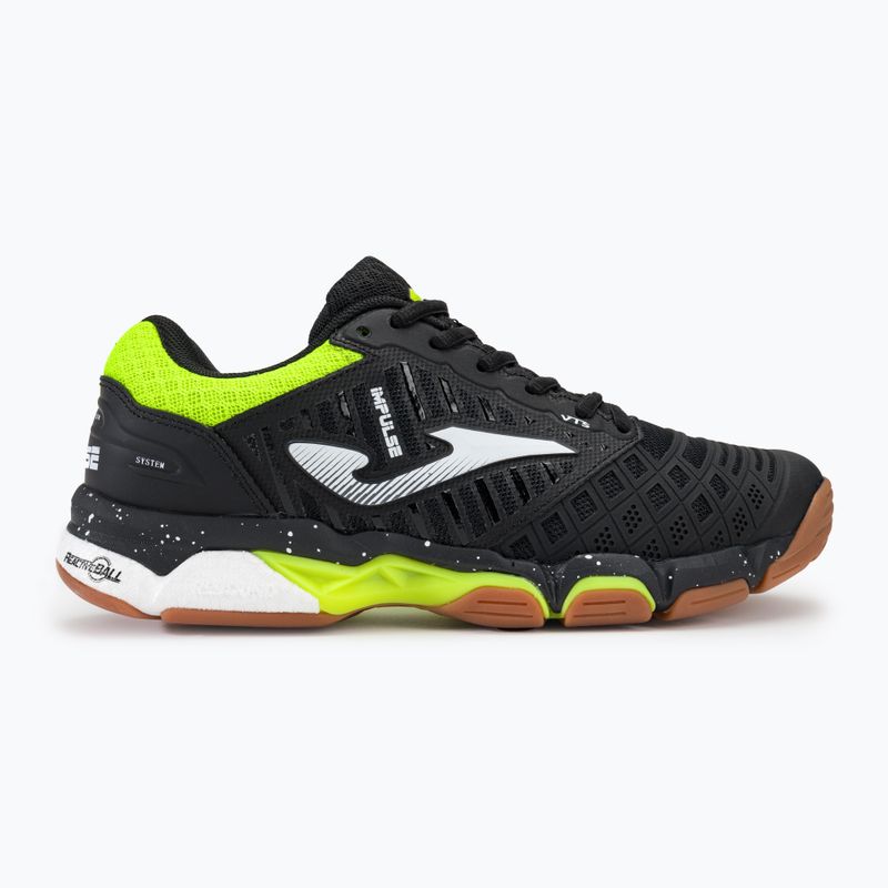 Férfi röplabda cipő Joma V.Impulse fekete/citrom fluor 2