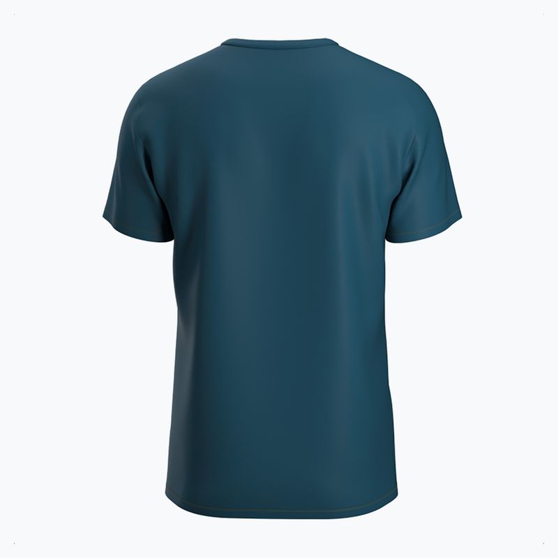 Férfi teniszpóló Joma Court zöld/arany 3