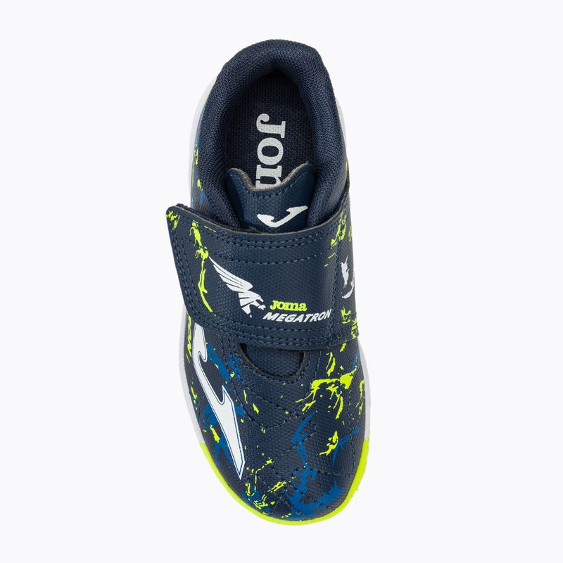 Gyermek focicipő Joma Megatron Jr IN navy/orange 5