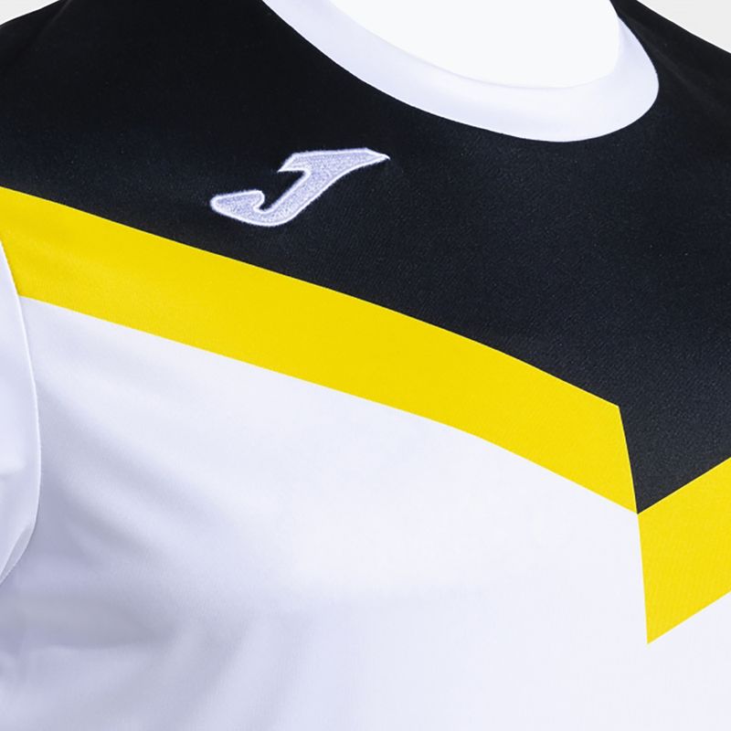 Férfi tenisz póló Joma Court fehér/fekete 4