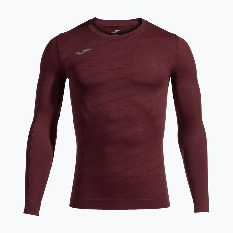 Férfi termoaktív pulóver Joma Classic burgundy