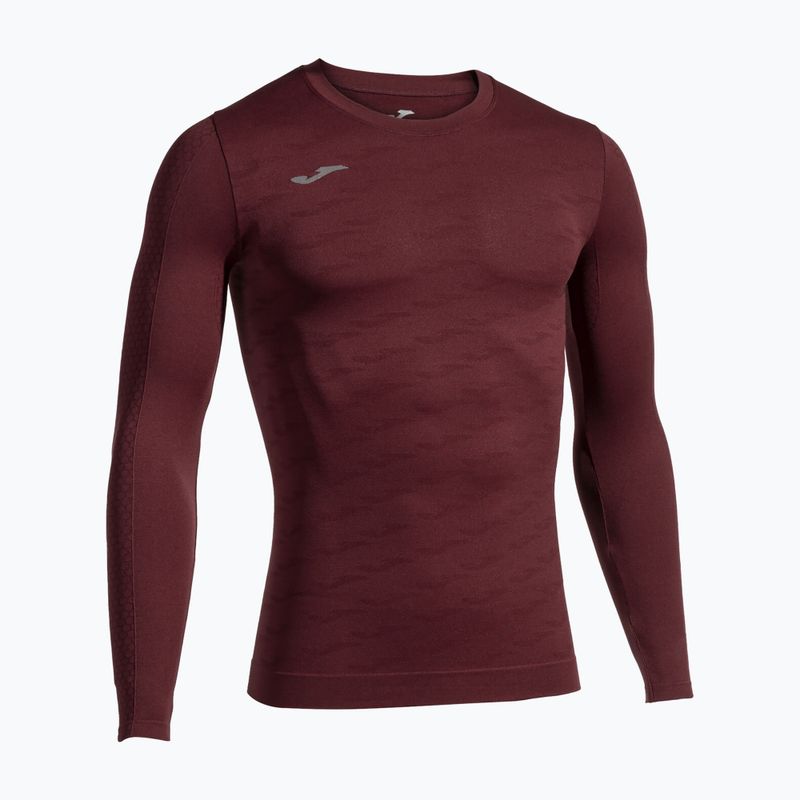 Férfi termoaktív pulóver Joma Classic burgundy 2