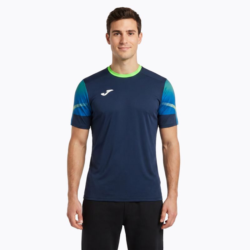 Férfi Joma Elite XI tengerészkék/fluor zöld futópóló