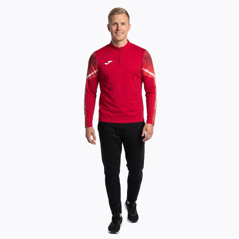 Férfi futó pulóver Joma Elite XI piros/fehér 2