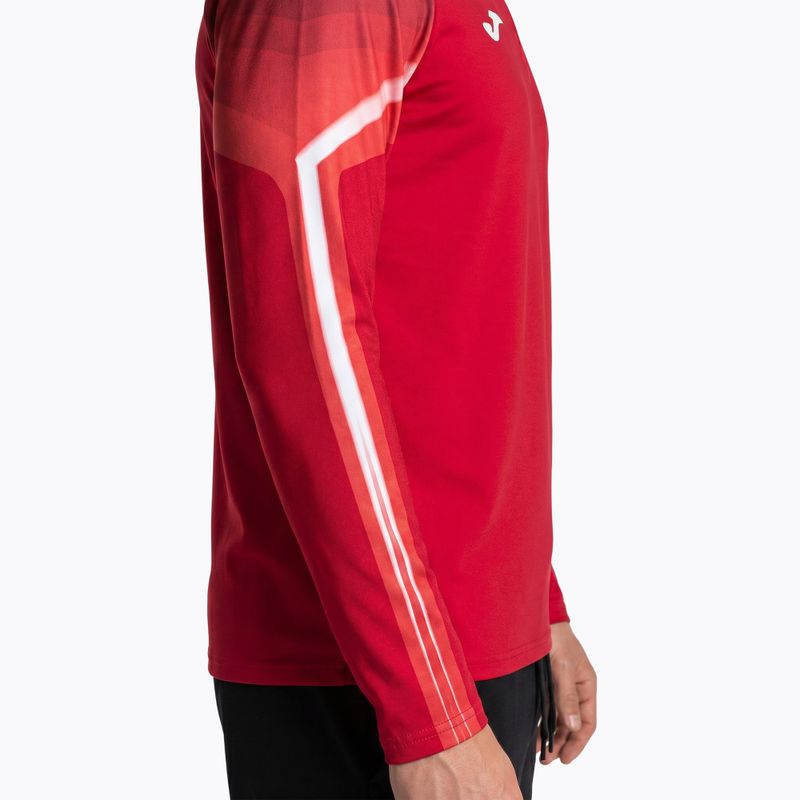 Férfi futó pulóver Joma Elite XI piros/fehér 3