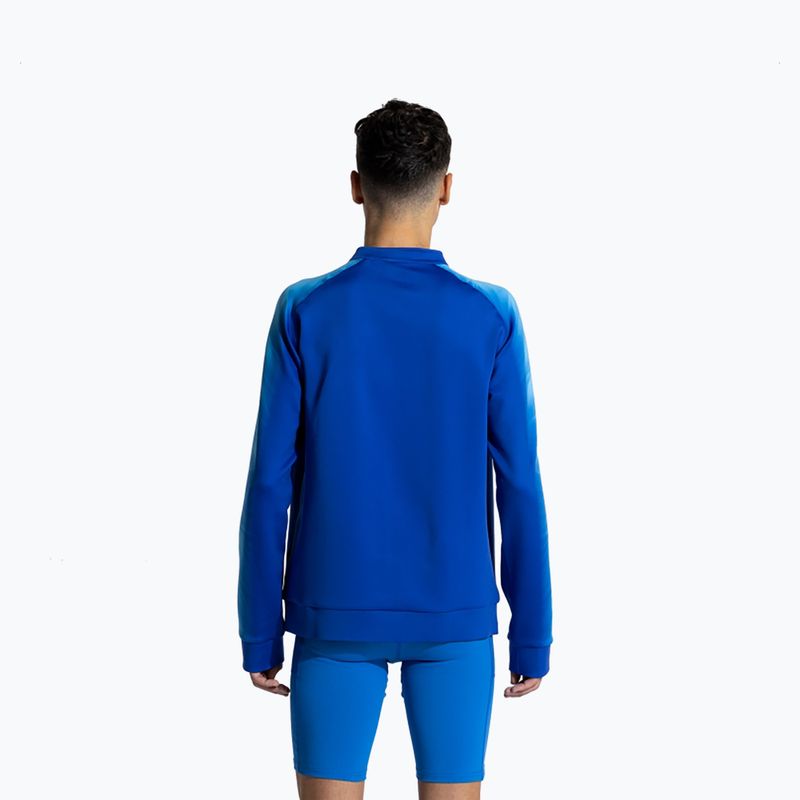 Férfi futó pulóver Joma Elite XI Full Zip királykék 2