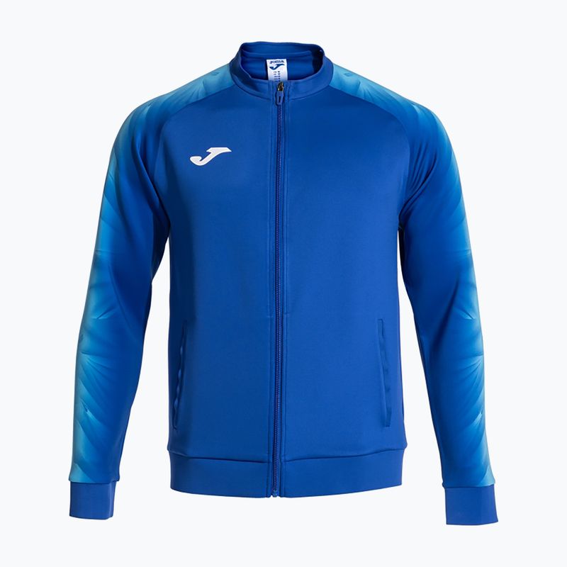 Férfi futó pulóver Joma Elite XI Full Zip királykék 4