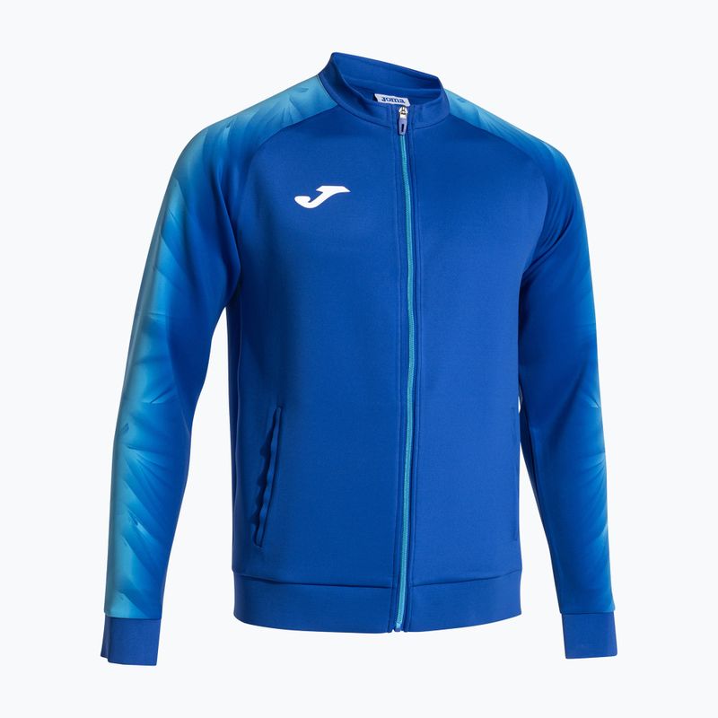 Férfi futó pulóver Joma Elite XI Full Zip királykék 6