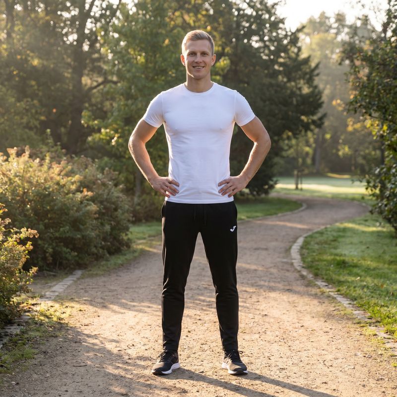Férfi futónadrág Joma Elite XI Long fekete 14