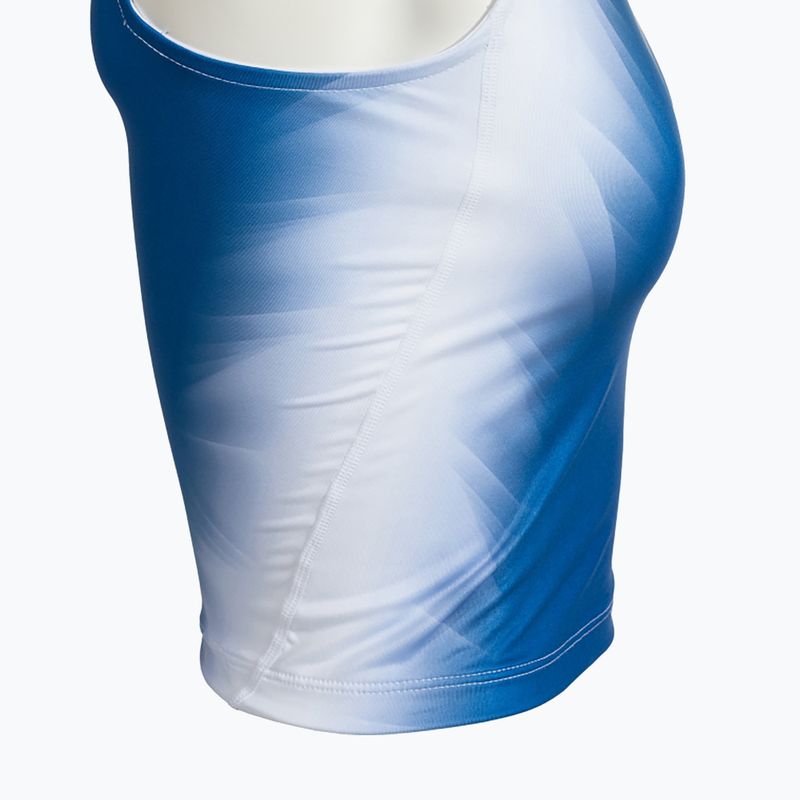 Női futópóló Joma Elite XI királykék/fehér 4