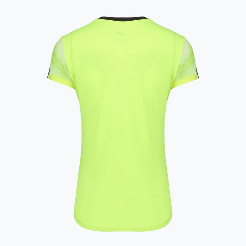 Női futópóló Joma Elite XI fluor sárga/fekete 2