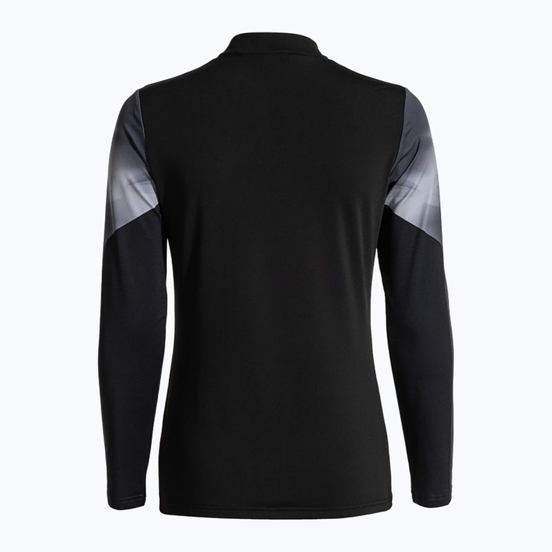 Női Joma Elite XI futó melegítőfelső fekete/antracit 2