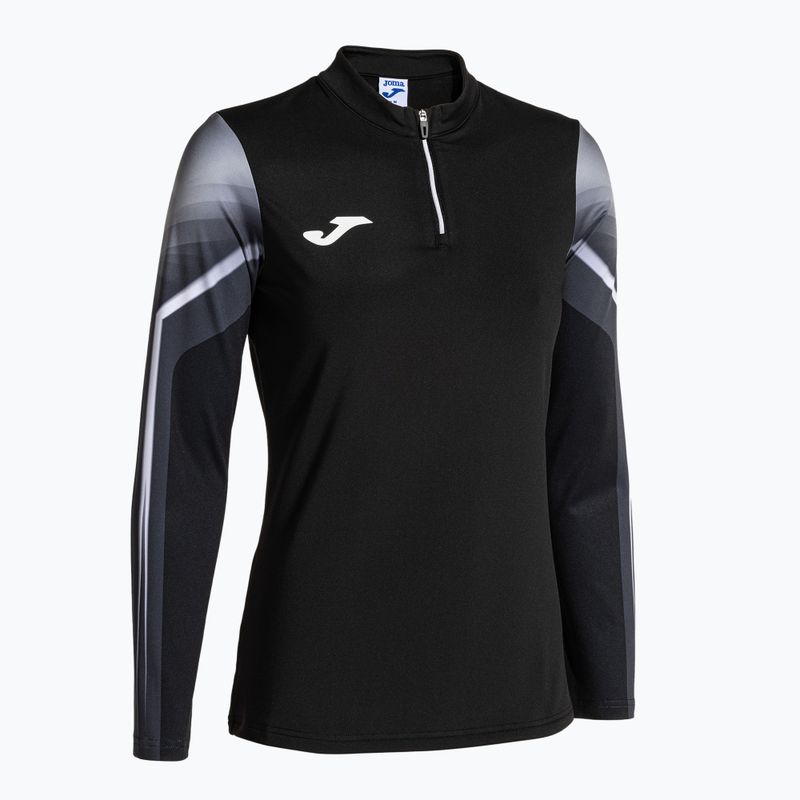 Női Joma Elite XI futó melegítőfelső fekete/antracit 3